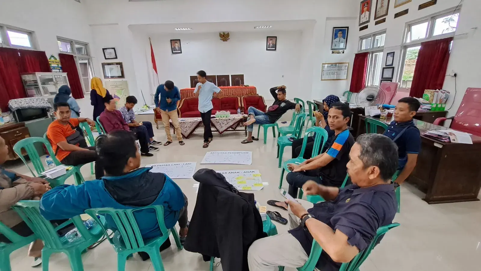 Kegiatan FGD Dender Kelurahan Kandang Panjang