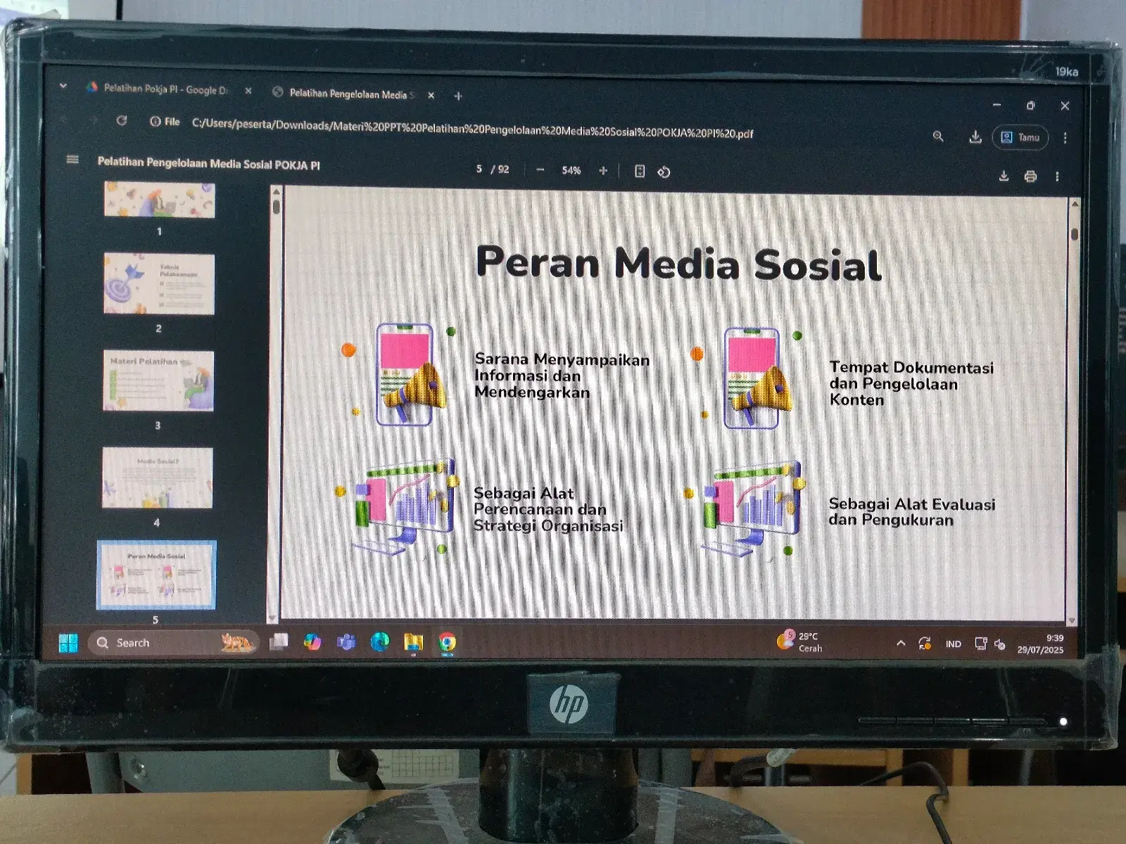Mahasiswa Diajak Cerdas Bermedia Sosial dalam Kampaye Perubahan Iklim