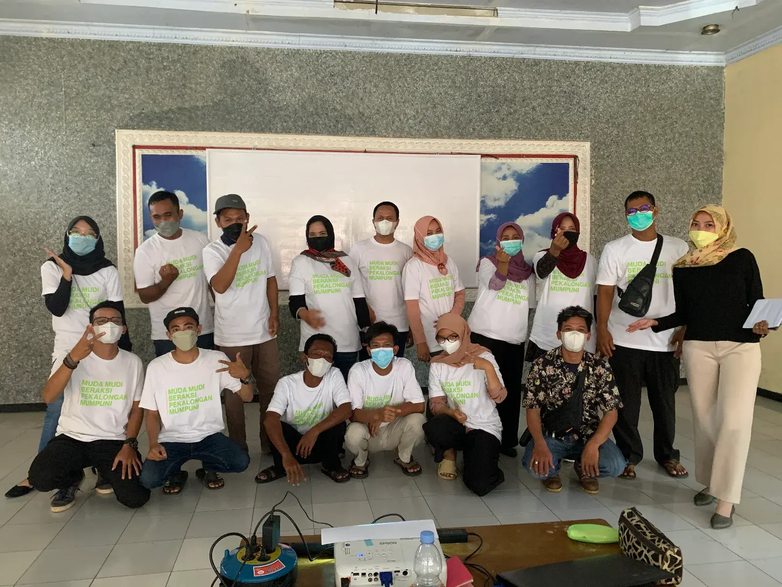 Masyarakat Degayu Nobar dan Aksi Peduli Dampak Perubahan Iklim