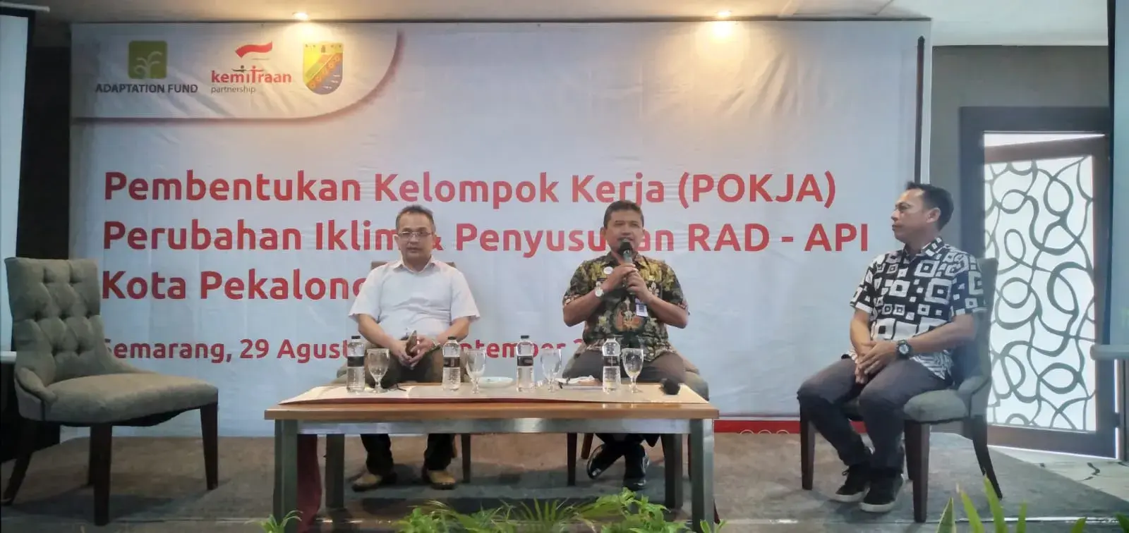 TOT Pembentukan Kelompok Kerja Adaptasi Perubahan Iklim (Pokja API) Tingkat Kelurahan Kota Pekalongan Tahun 2022