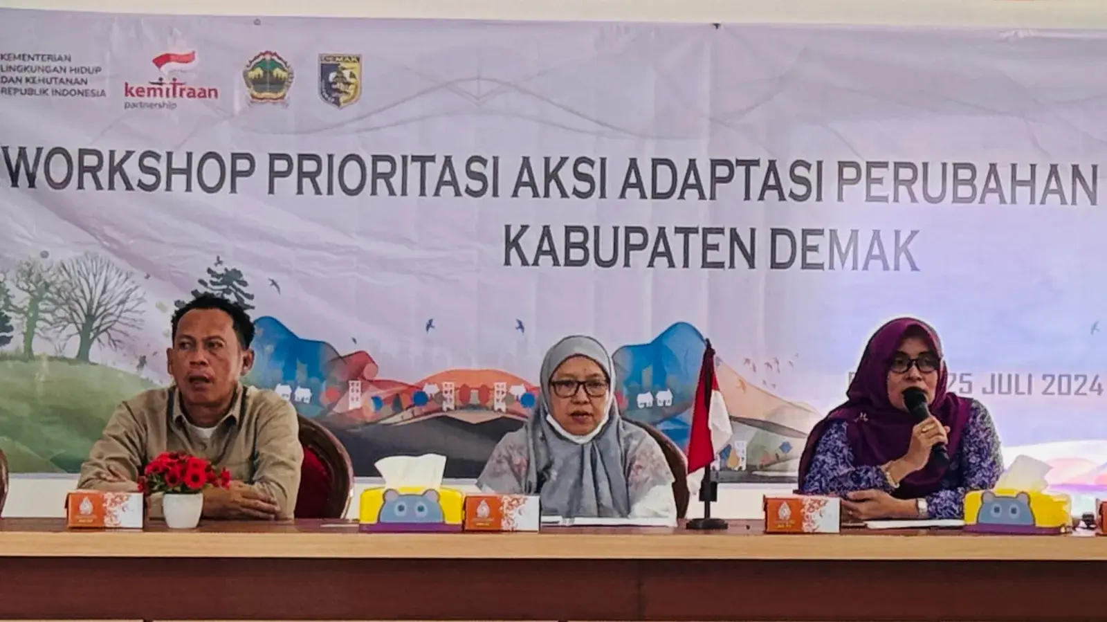 Panjang Baru Ikuti Silang Belajar Perubahan Iklim ke Desa Betahwalang Demak